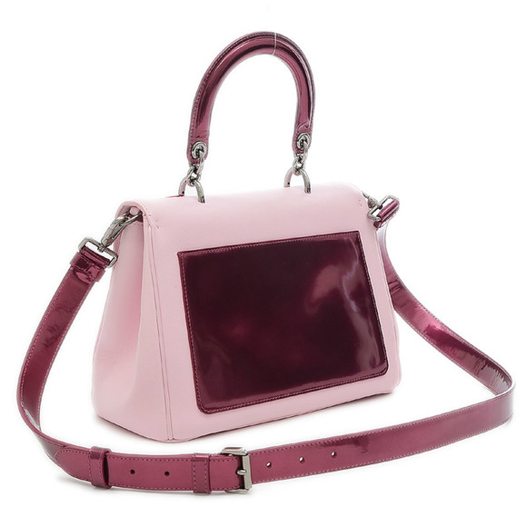 Christian Dior Dior B 2WAY Handbag Leather Pink M0981RFSK - Picture 2 of 7